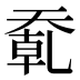 𰋮