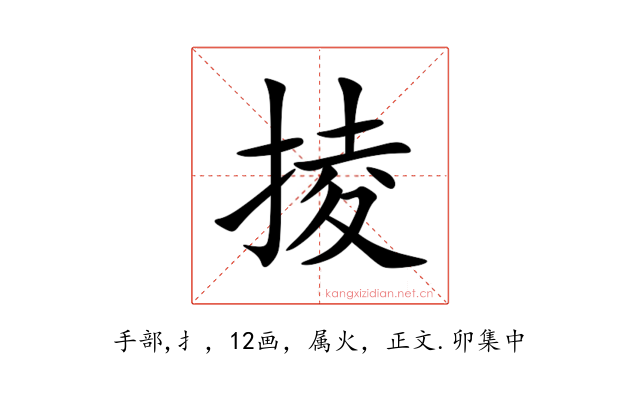 掕