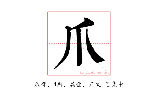 爪