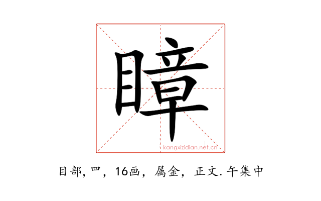 瞕
