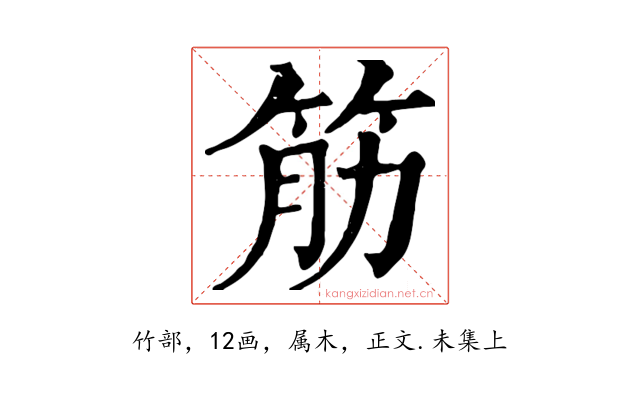 筋