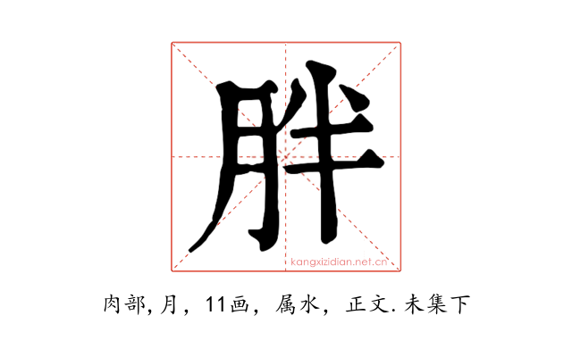 胖
