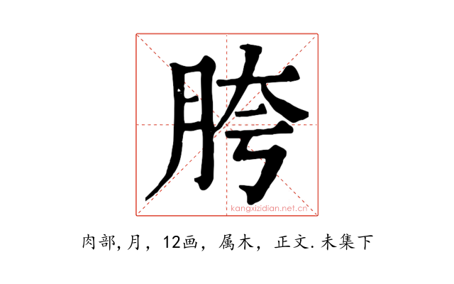 胯
