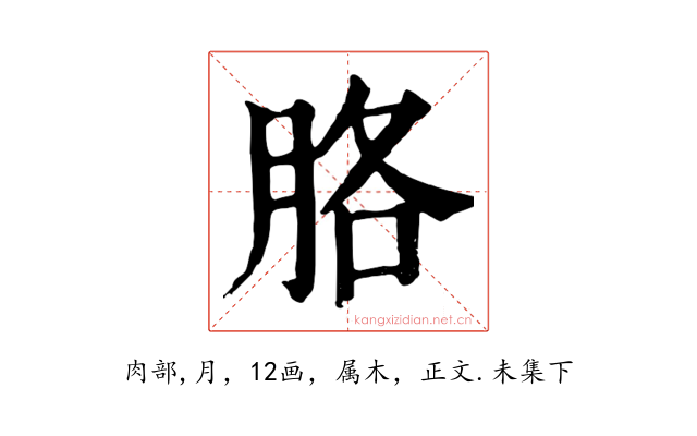 胳