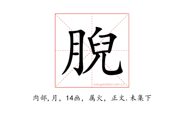 腉
