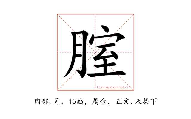 腟