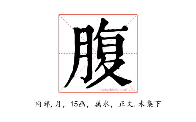 腹