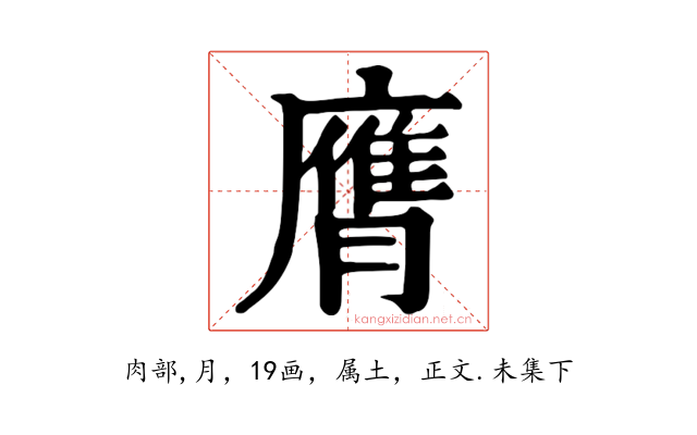 膺