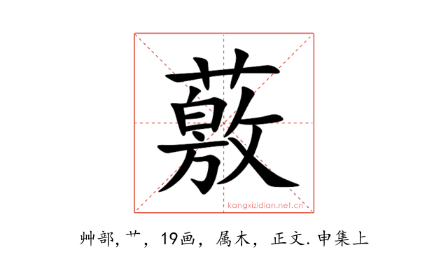 薂