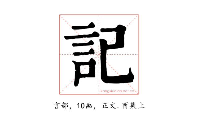 記