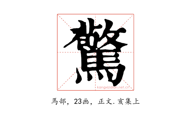 驚