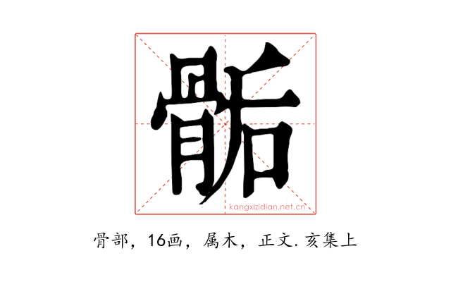 骺
