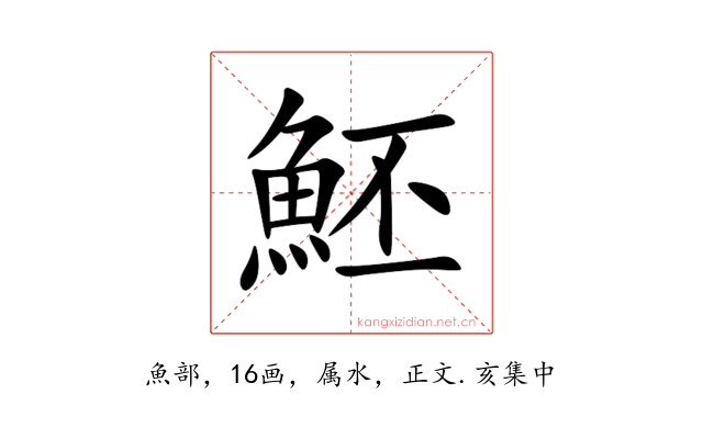 魾