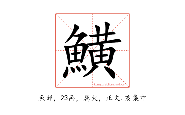 鱑