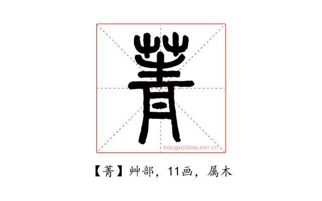 菁