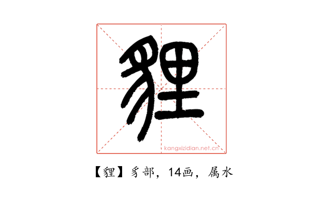 貍