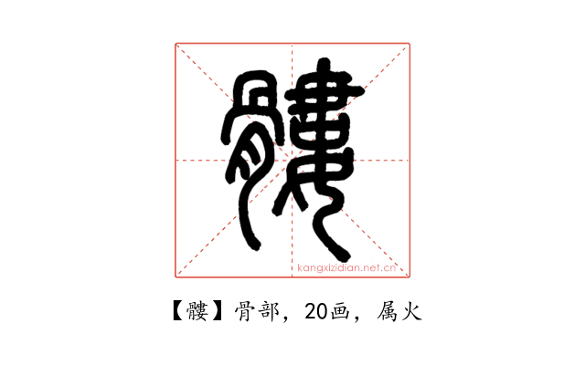 髏