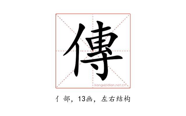 傳