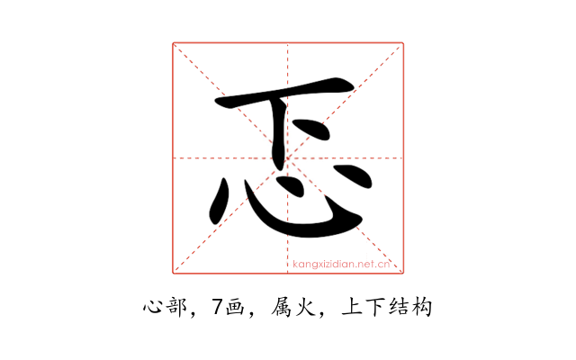 忑