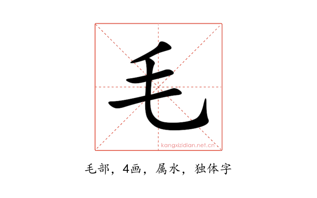 毛