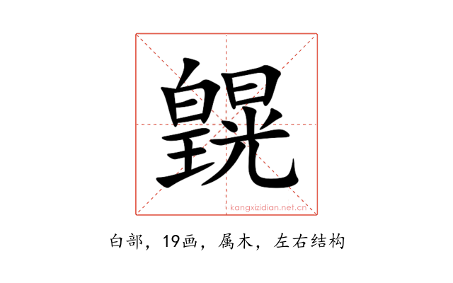 皩