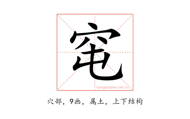 窀