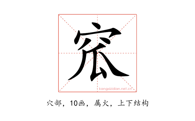 窊