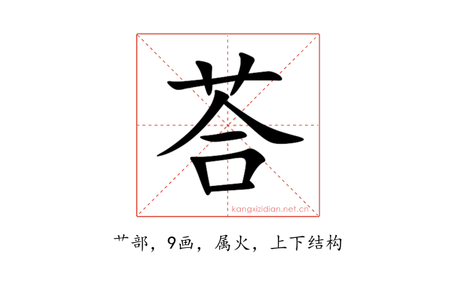 荅