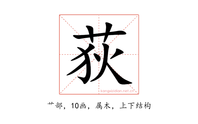 荻