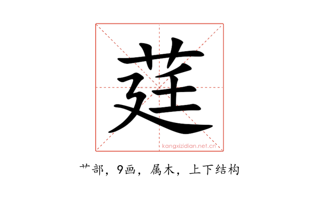 莛
