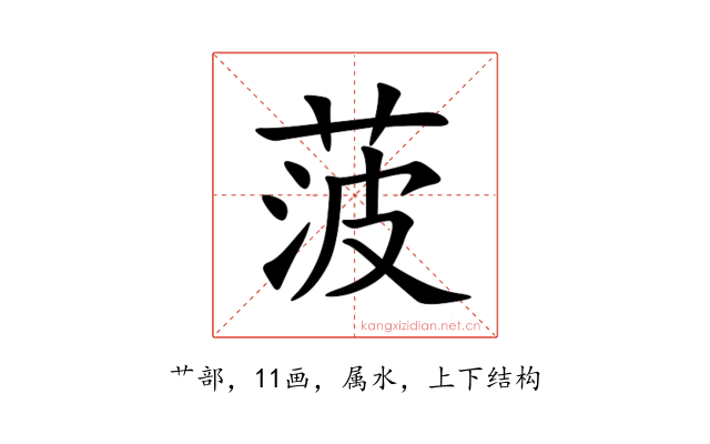 菠