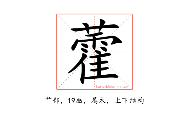 藿