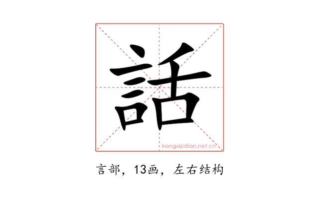 話
