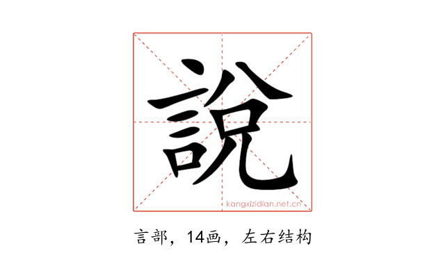 說