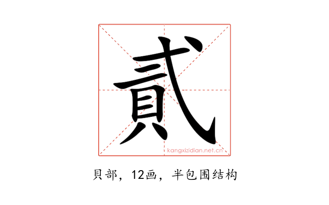 貳