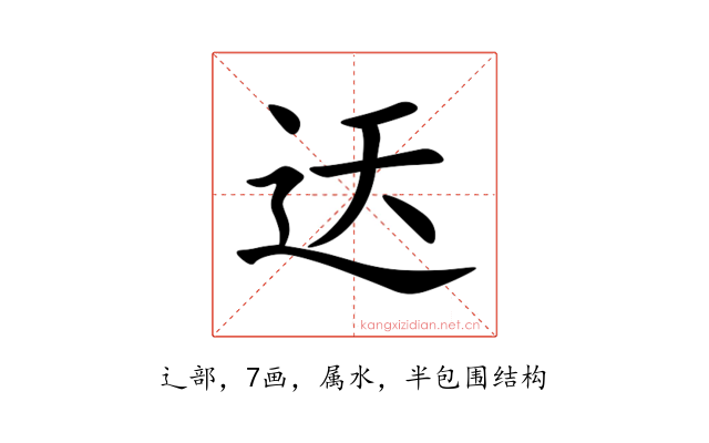 迗