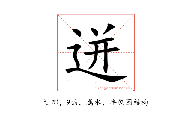 迸