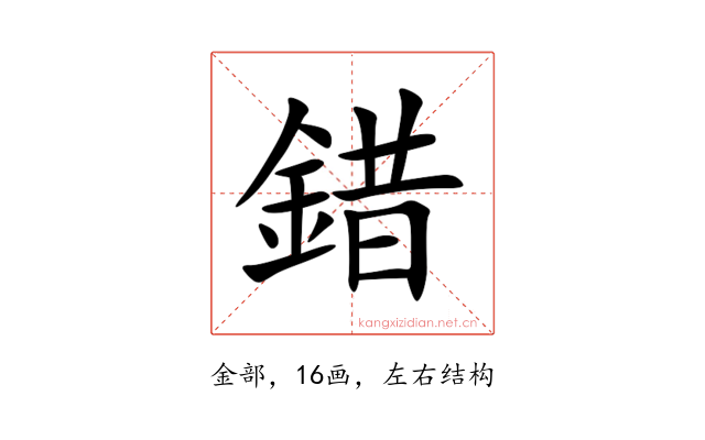 錯