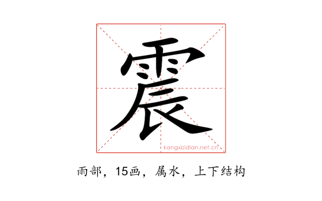 震