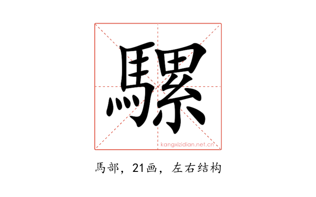 騾
