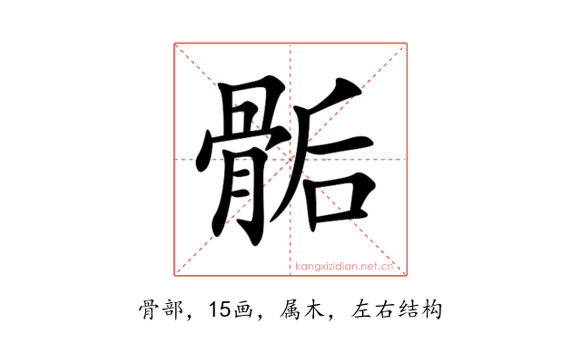 骺