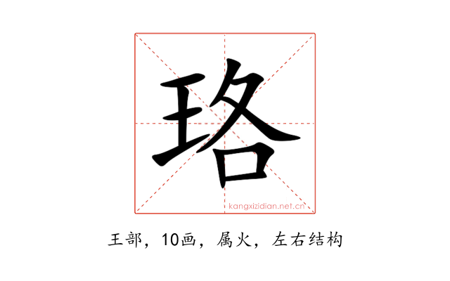 珞